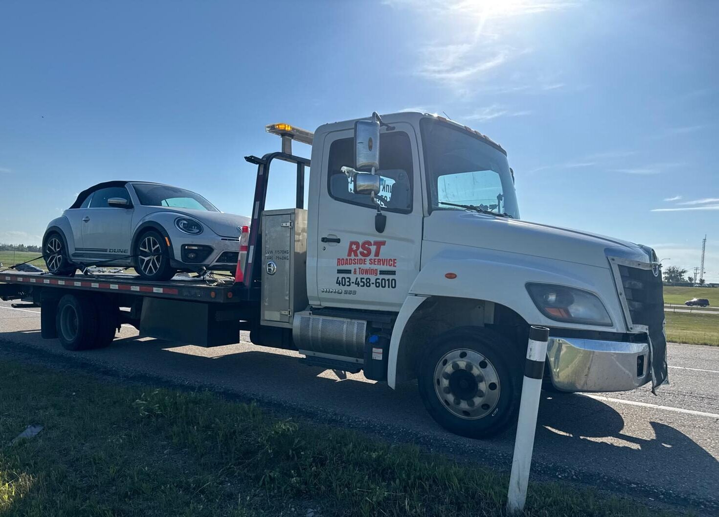 Rst tow truck in Calgary